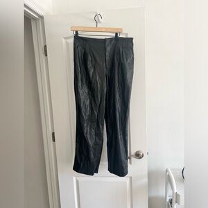 Who What Wear Faux Leather Pant SZ 12